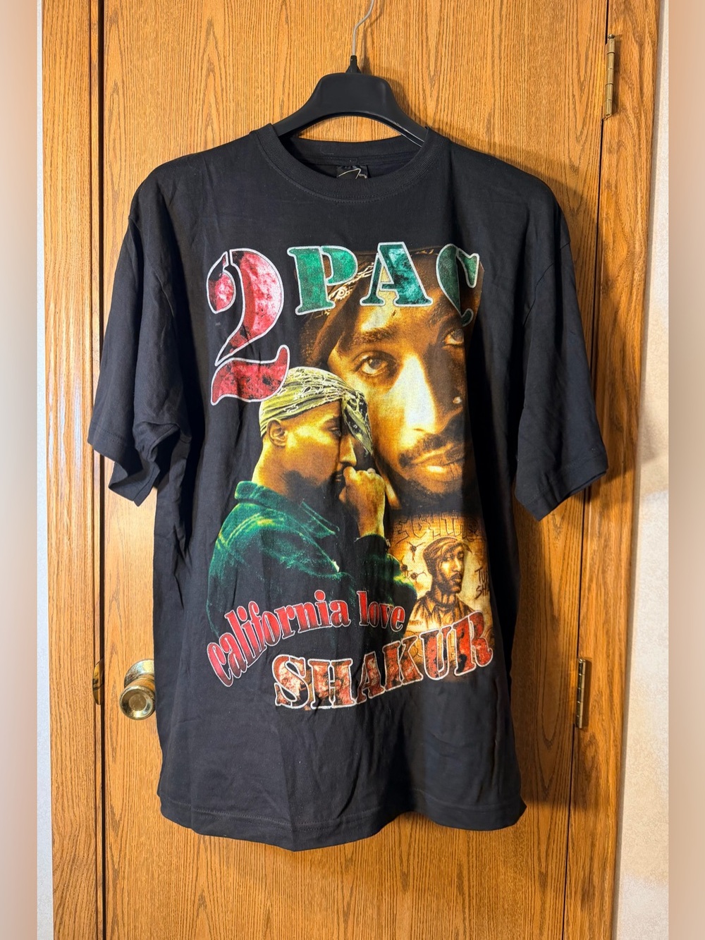 VINTAGE š„ RARE š„ 1995 š„ 2Pac Shakur California Love I Aināt Mad At Cha Rap Tee - Picture 1 of 12